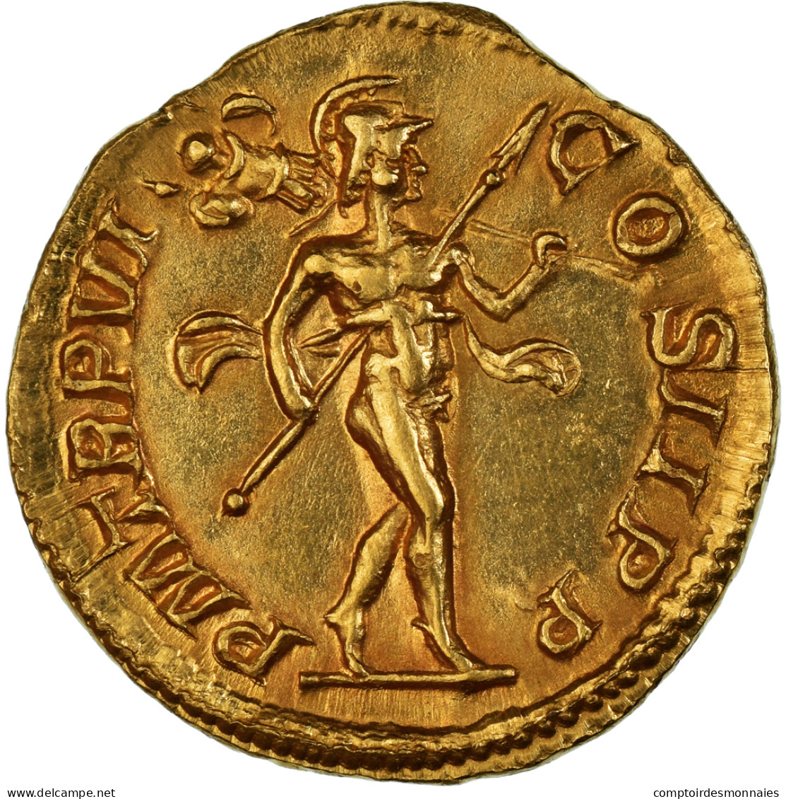 Alexandre Sévère, Aureus, 227, Rome, Or, TTB+, RIC:60d, BMC:407-8 - Les Sévères (193 à 235)