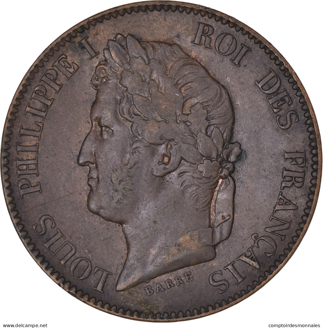 Monnaie, France, Essai Module De 5 Centimes, 1847, Paris, TTB, Bronze - Essais, Piéforts, épreuves & Flans Brunis