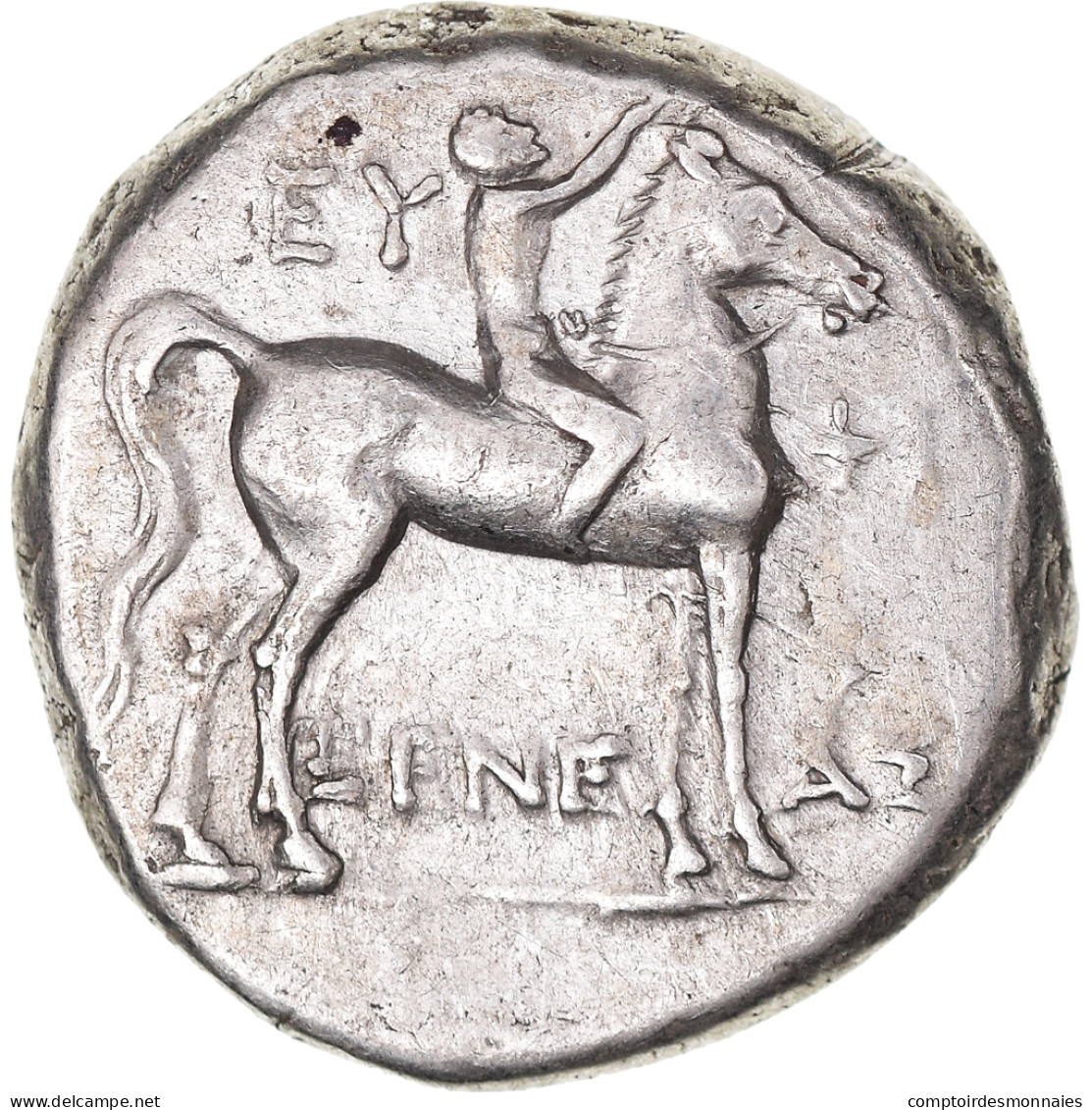 Monnaie, Calabre, Nomos, 272-240 BC, Tarentum, TTB, Argent, HN Italy:1032 - Grecques