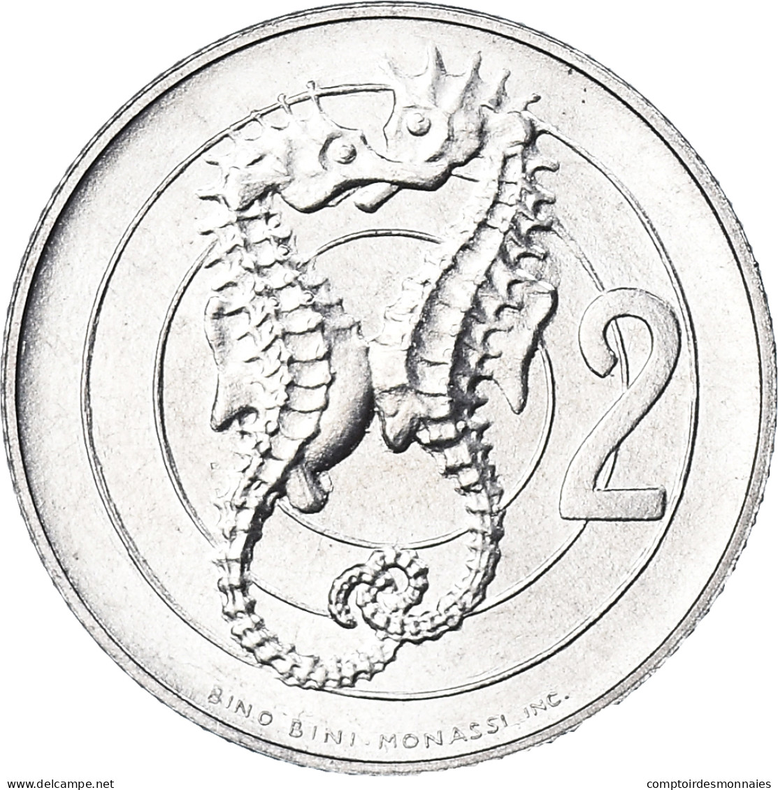 Monnaie, Saint Marin , 2 Lire, 1975, FDC, FDC, Aluminium, KM:41 - San Marino