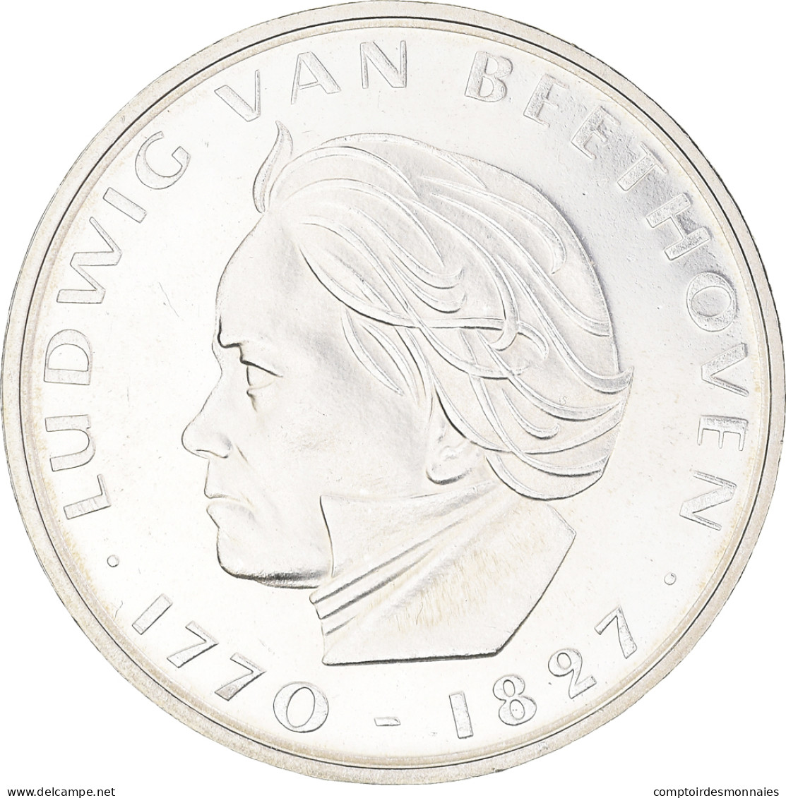 Monnaie, République Fédérale Allemande, 5 Mark, 1970, Stuttgart, Germany, BE - Gedenkmünzen