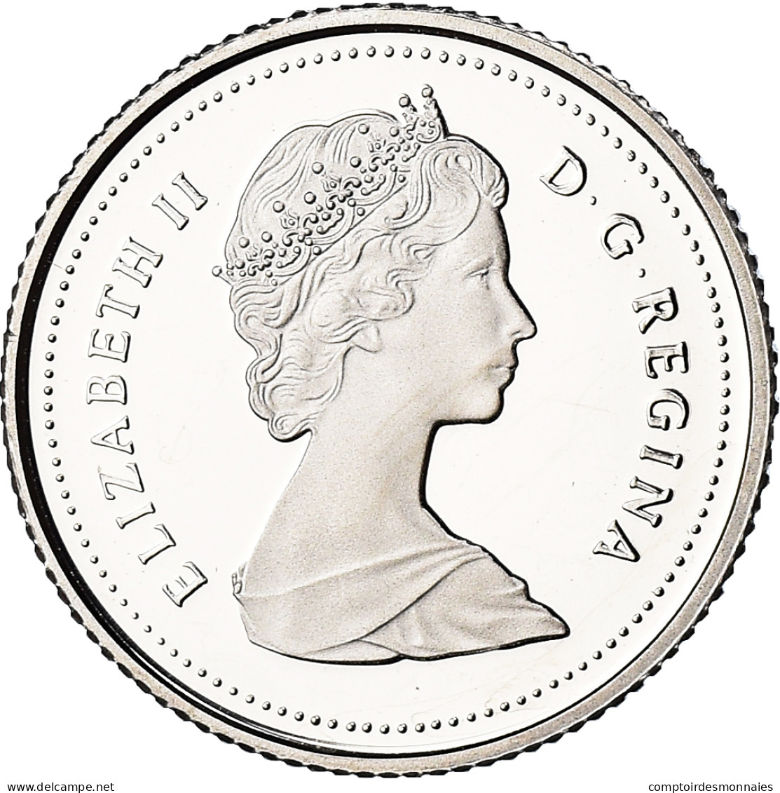 Monnaie, Canada, Elizabeth II, 10 Cents, 1989, Royal Canadian Mint, Ottawa, BE - Canada