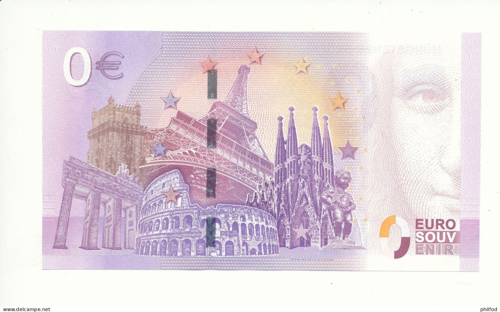 Billet Souvenir - 0 Euro - XEMA - 2017-2 - MÜNGSTENER BRÜCKE 120 JAHRE 1897-2017 - N° 3978 - Billet épuisé - Lots & Kiloware - Banknotes