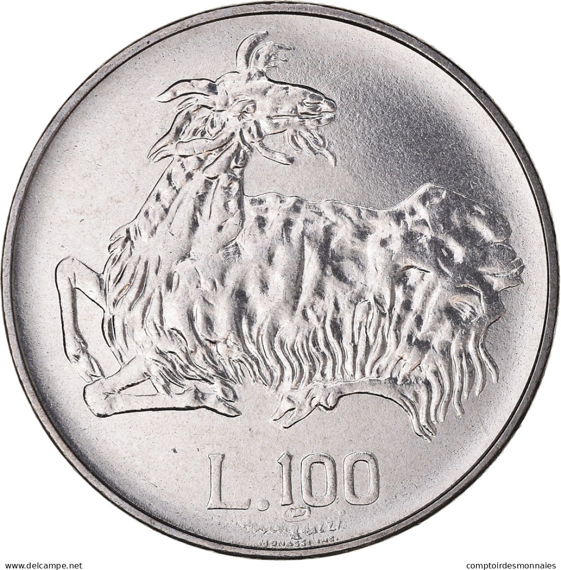 Monnaie, Saint Marin , 100 Lire, 1974, Rome, SPL, Acier, KM:36 - San Marino