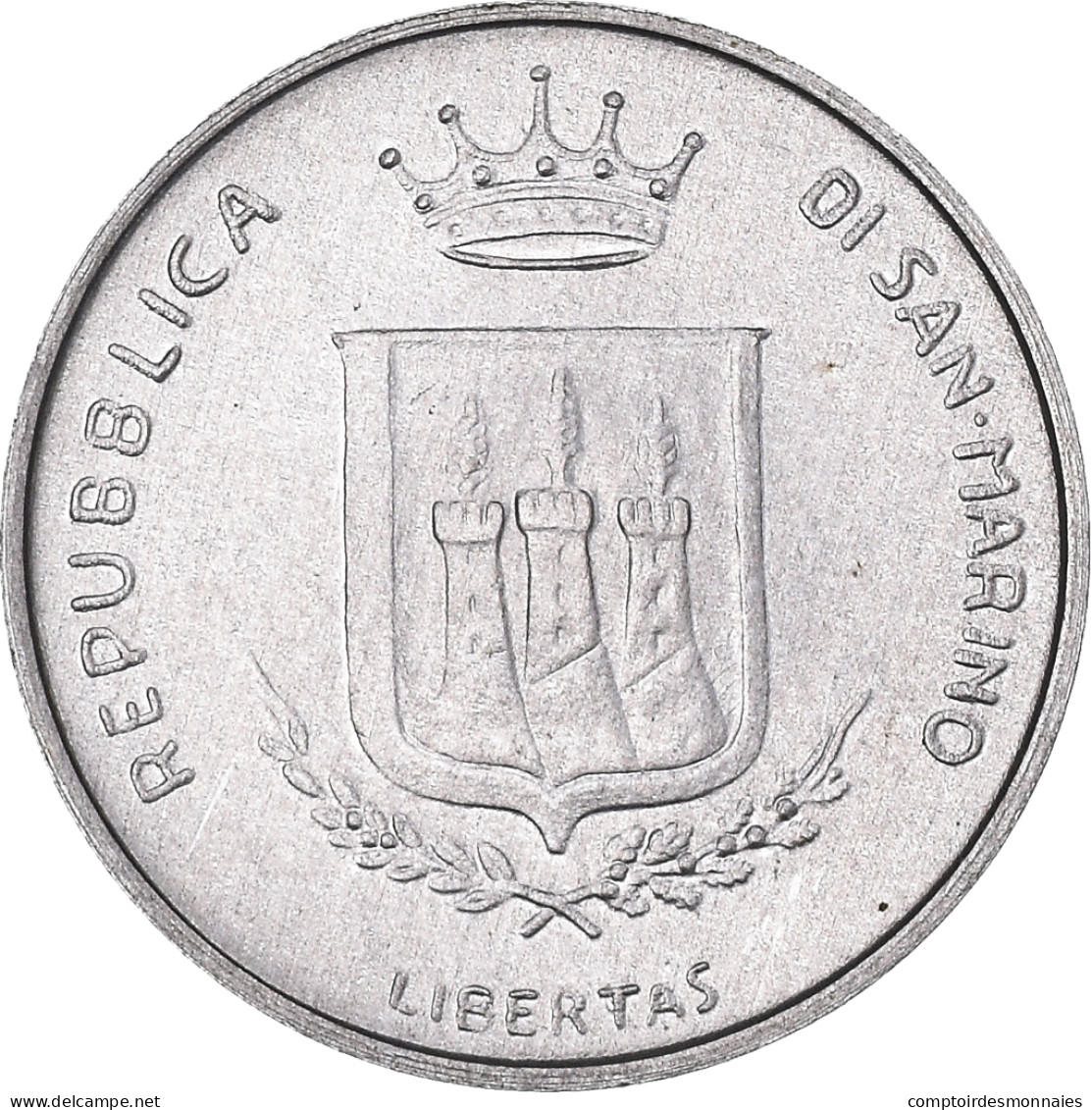 Monnaie, Saint Marin , Lira, 1983, Rome, FDC, Aluminium, KM:145 - Saint-Marin
