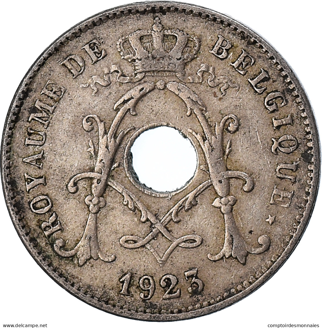 Monnaie, Belgique, 10 Centimes, 1923, TB+, Cupro-nickel, KM:52 - 10 Cents