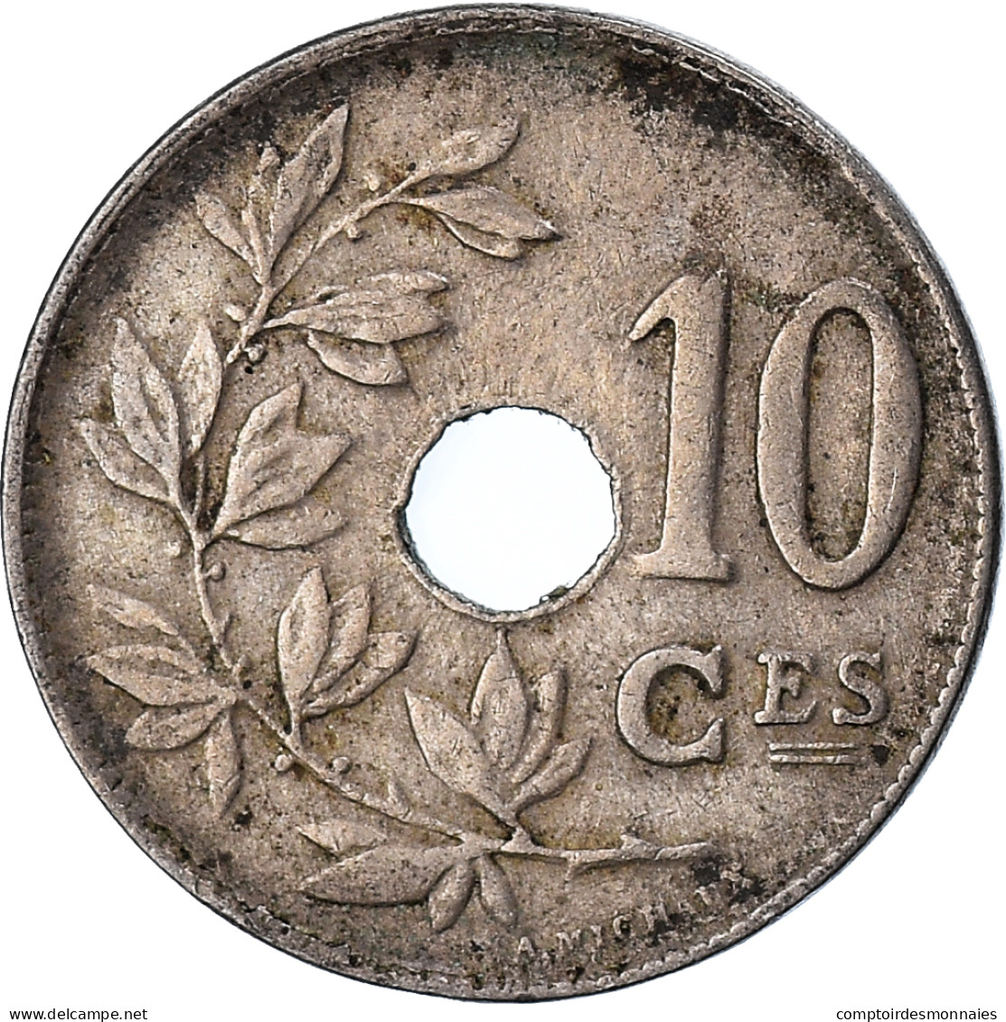 Monnaie, Belgique, 10 Centimes, 1923, TB+, Cupro-nickel, KM:52 - 10 Cent