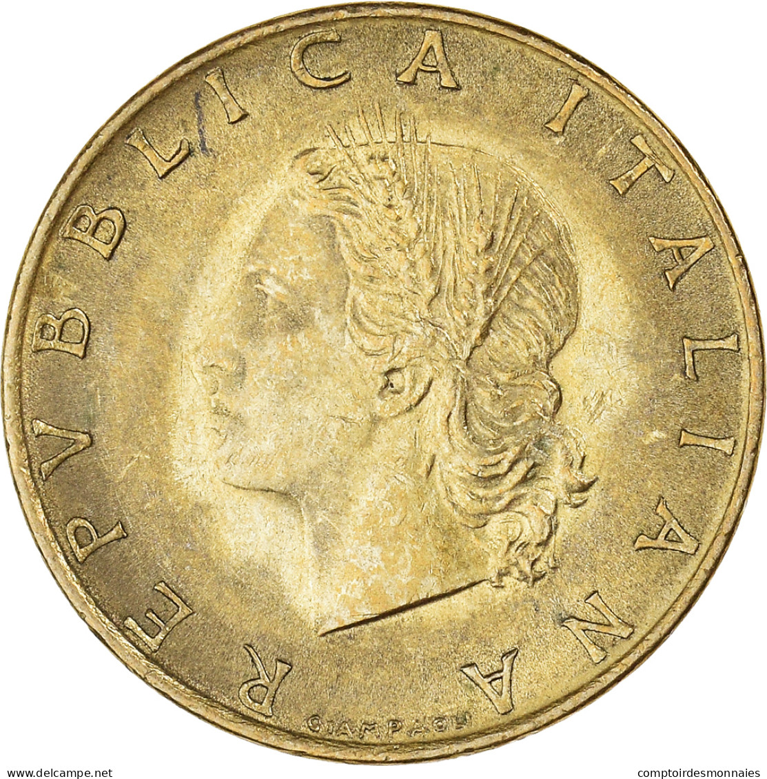 Monnaie, Italie, 20 Lire, 1981, Rome, TB, Bronze-Aluminium, KM:97.2 - 20 Liras