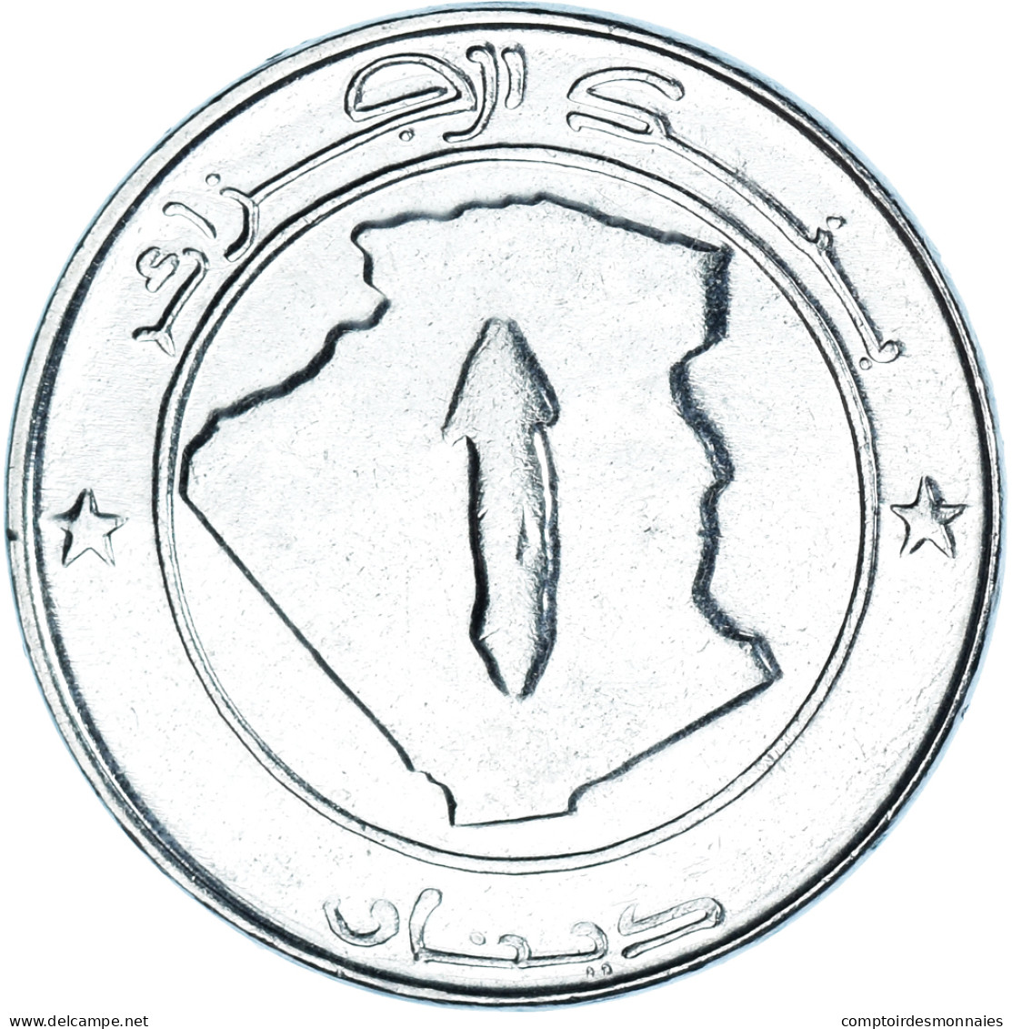 Monnaie, Algérie, Dinar, 2005/AH1426, SUP, Acier Inoxydable, KM:129 - Argelia