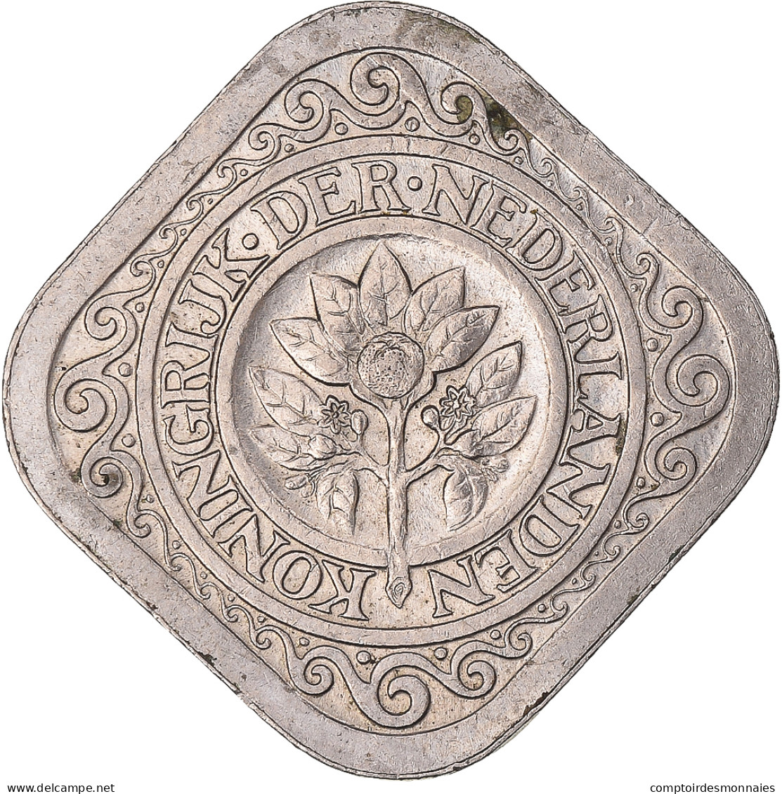 Monnaie, Pays-Bas, Wilhelmina I, 5 Cents, 1932, TTB, Cupro-nickel, KM:153 - 5 Centavos