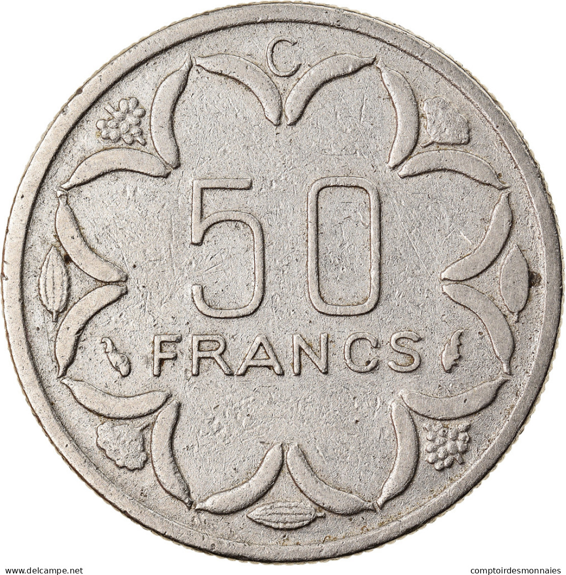 Monnaie, États De L'Afrique Centrale, 50 Francs, 1976, Paris, TTB, Nickel - Cameroon