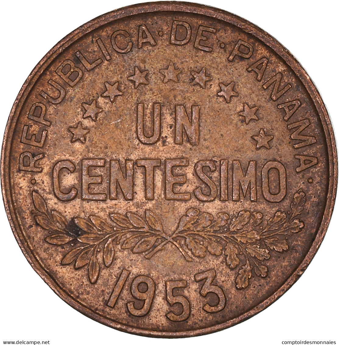 Monnaie, Panama, Centesimo, 1953 - Panama