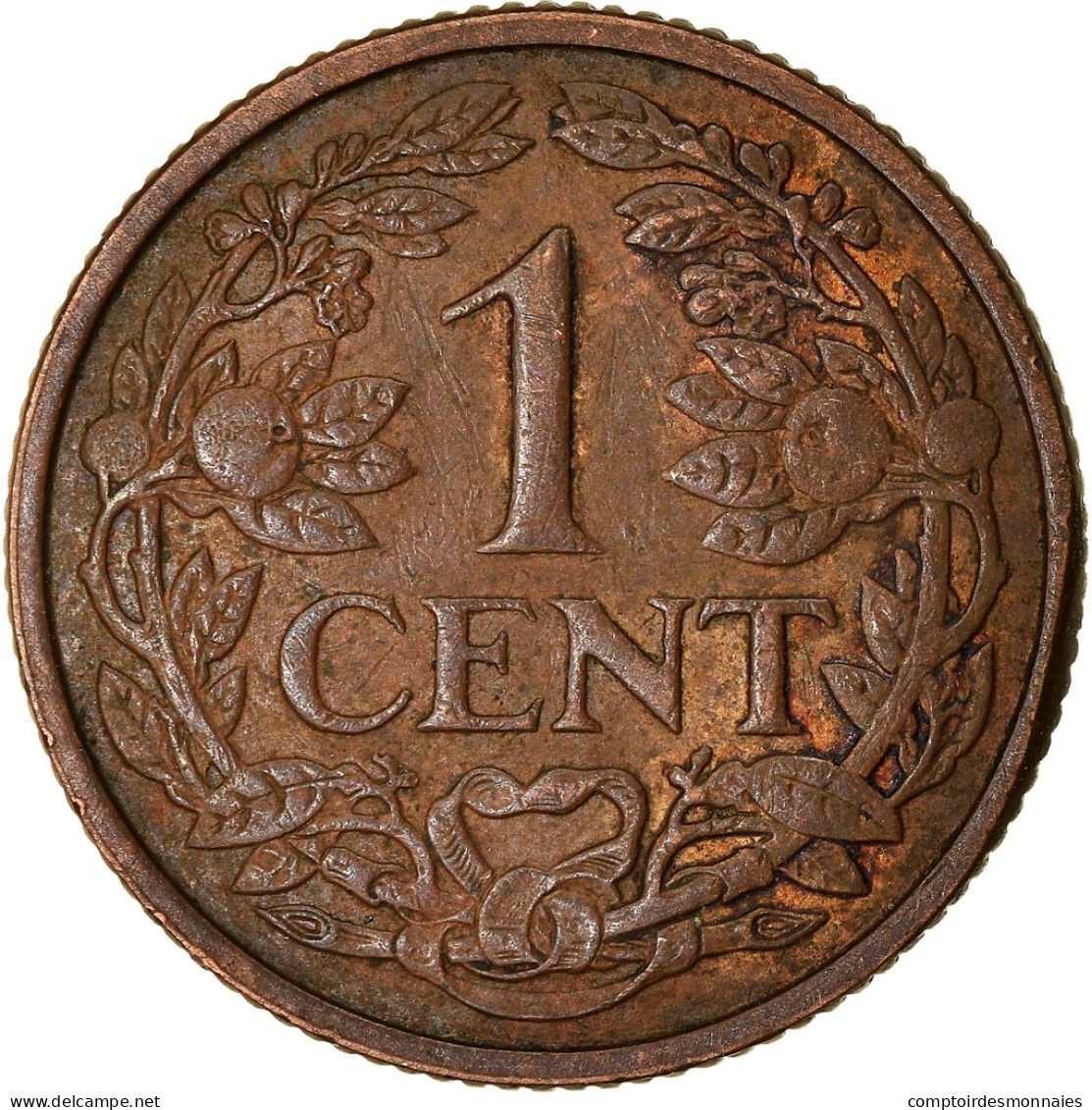 Monnaie, Pays-Bas, Wilhelmina I, Cent, 1938, TTB, Bronze, KM:152 - 1 Cent