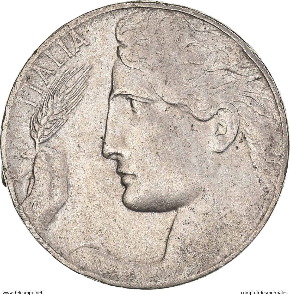 Monnaie, Italie, Vittorio Emanuele III, 20 Centesimi, 1921, Rome, TB, Nickel - Seychellen