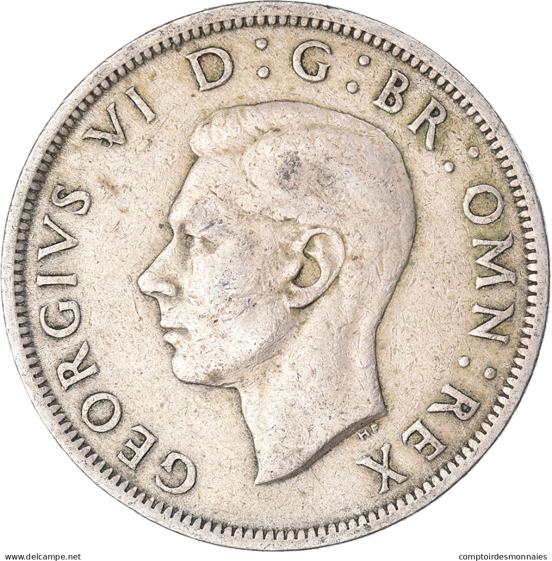 Monnaie, Grande-Bretagne, 1/2 Crown, 1948 - K. 1/2 Crown