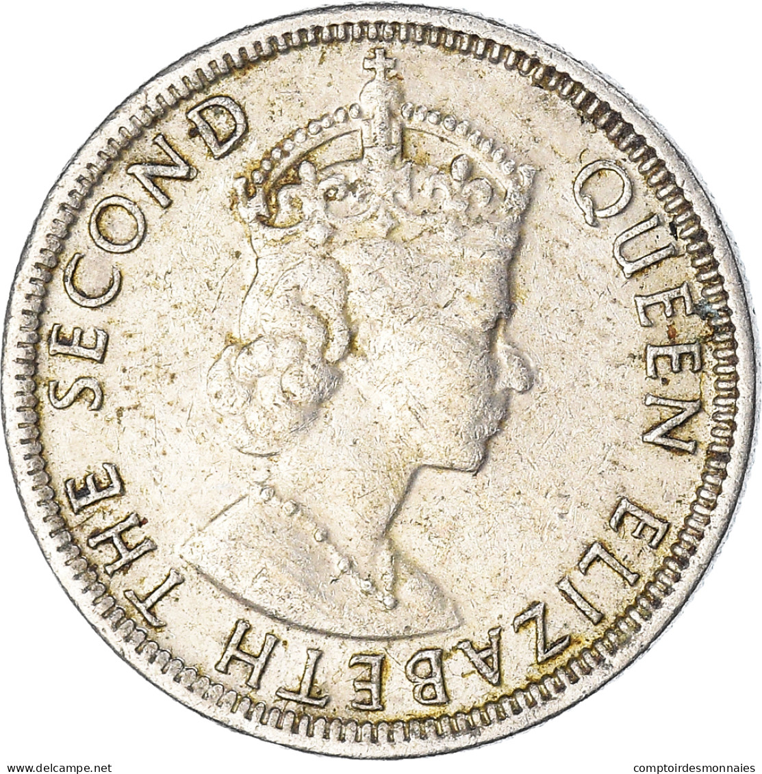 Monnaie, Maurice, 1/4 Rupee, 1975 - Mauritius