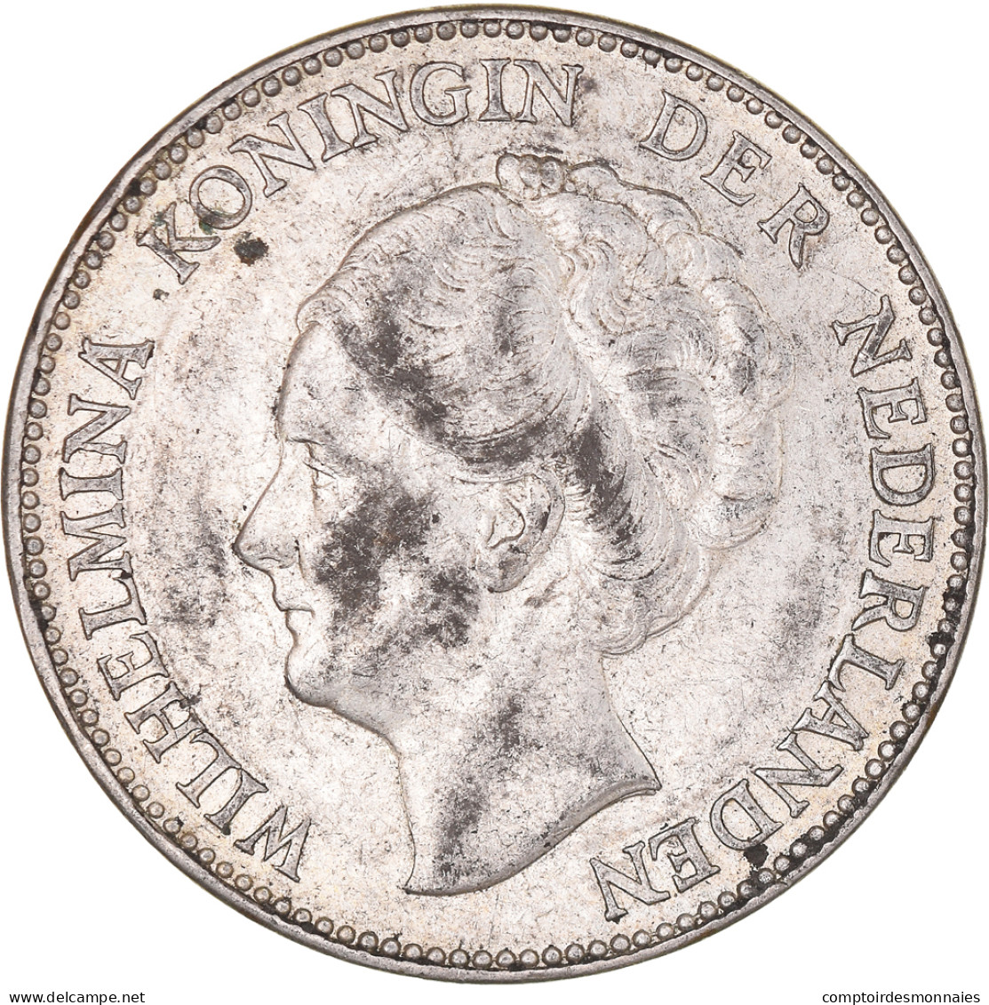 Monnaie, Pays-Bas, Wilhelmina I, Gulden, 1931, Utrecht, TTB, Argent, KM:161.1 - 1 Florín Holandés (Gulden)