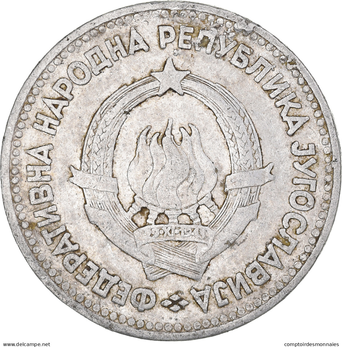 Monnaie, Yougoslavie, 5 Dinara, 1953, TB, Aluminium, KM:32 - Joegoslavië