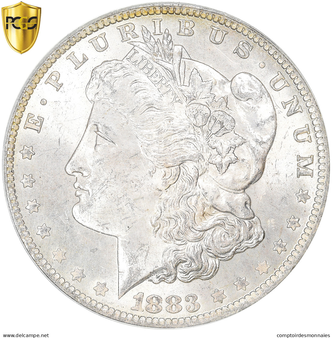 Monnaie, États-Unis, Morgan Dollar, 1883, U.S. Mint, New Orleans, PCGS, MS64 - 1878-1921: Morgan