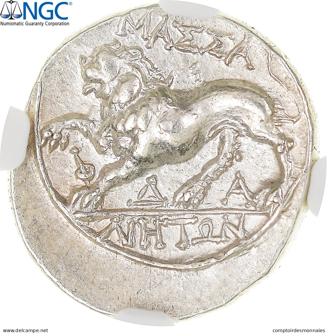 Gaul, Drachme, Ca. 125-90 BC, Marseille, Argent, NGC, SUP, 6556787-031 - Grecques