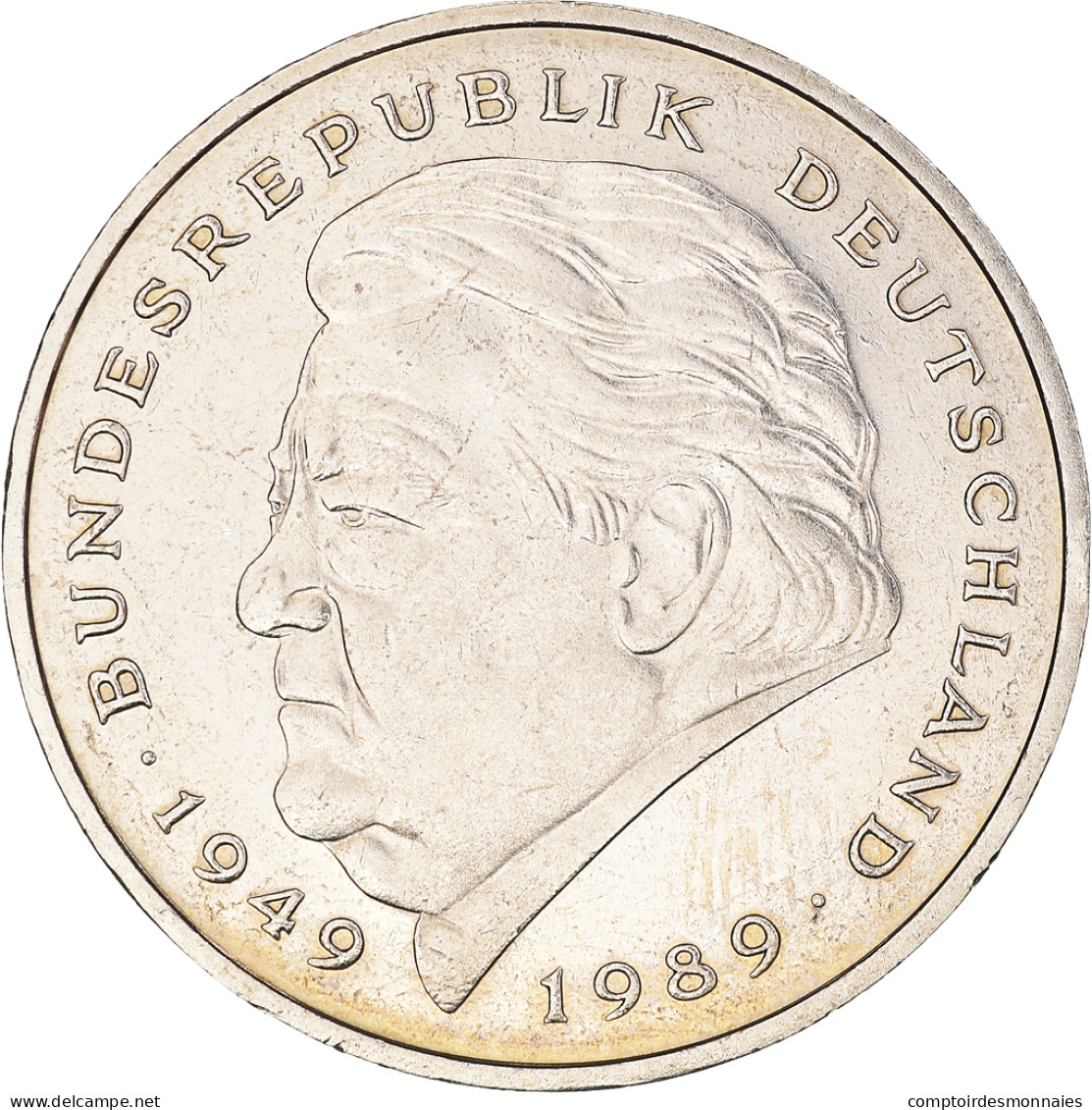 Monnaie, République Fédérale Allemande, 2 Mark, 1989, Munich, TTB+ - Gedenkmünzen