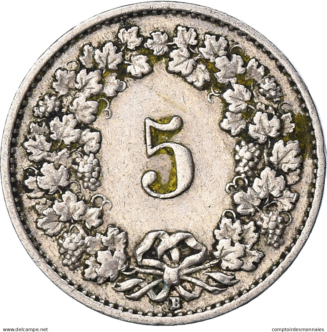 Monnaie, Suisse, 5 Rappen, 1920 - Autres & Non Classés