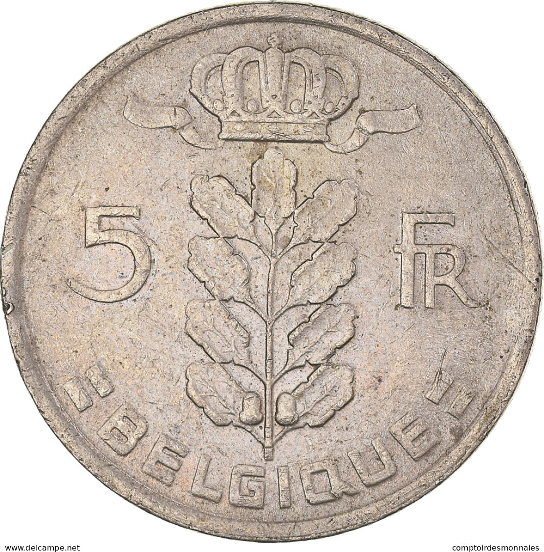 Monnaie, Belgique, 5 Francs, 5 Frank, 1978, TB+, Cupro-nickel, KM:134.1 - 5 Francs