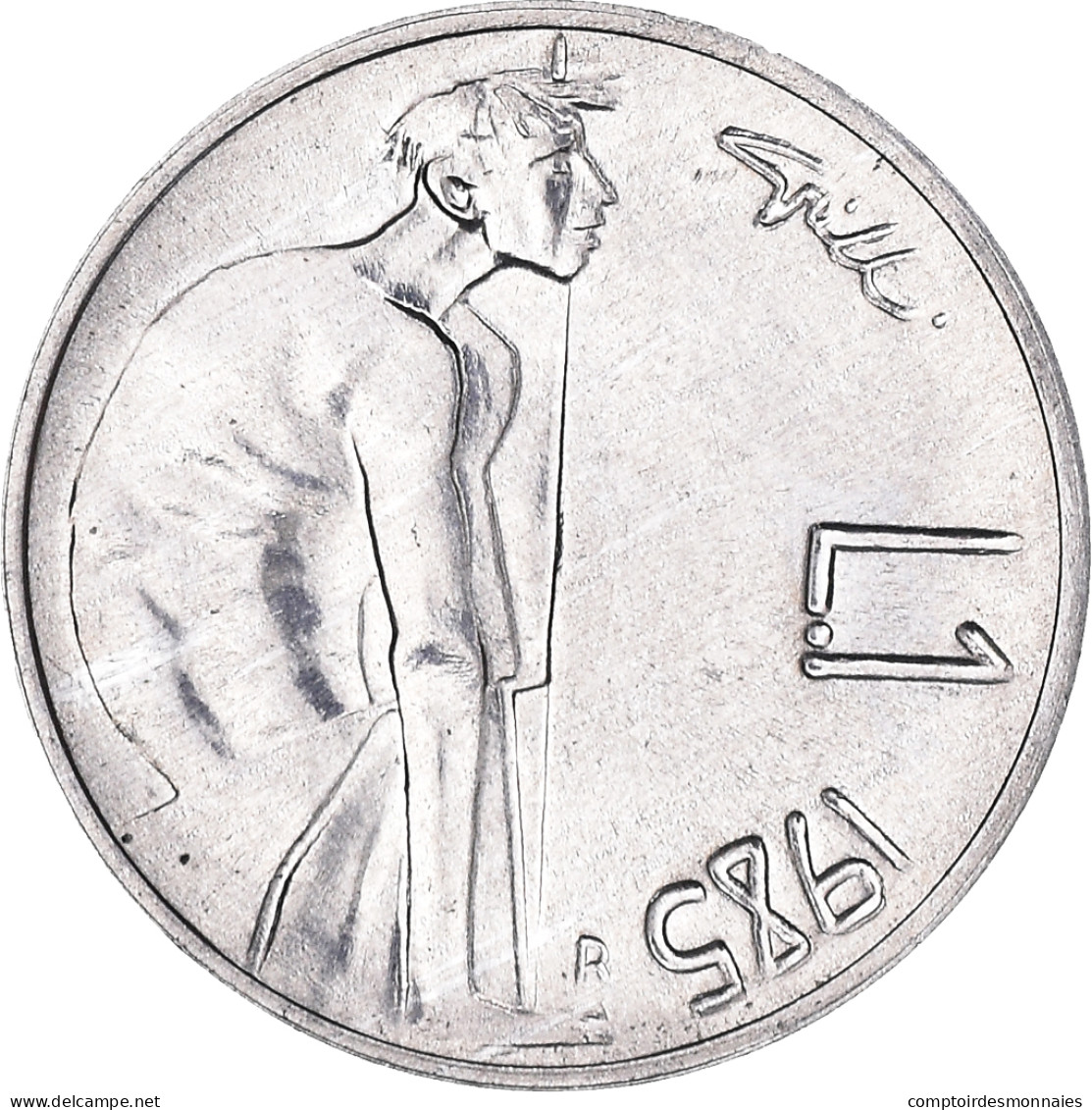 Monnaie, Saint Marin , Lira, 1985, Rome, FDC, Aluminium, KM:173 - San Marino