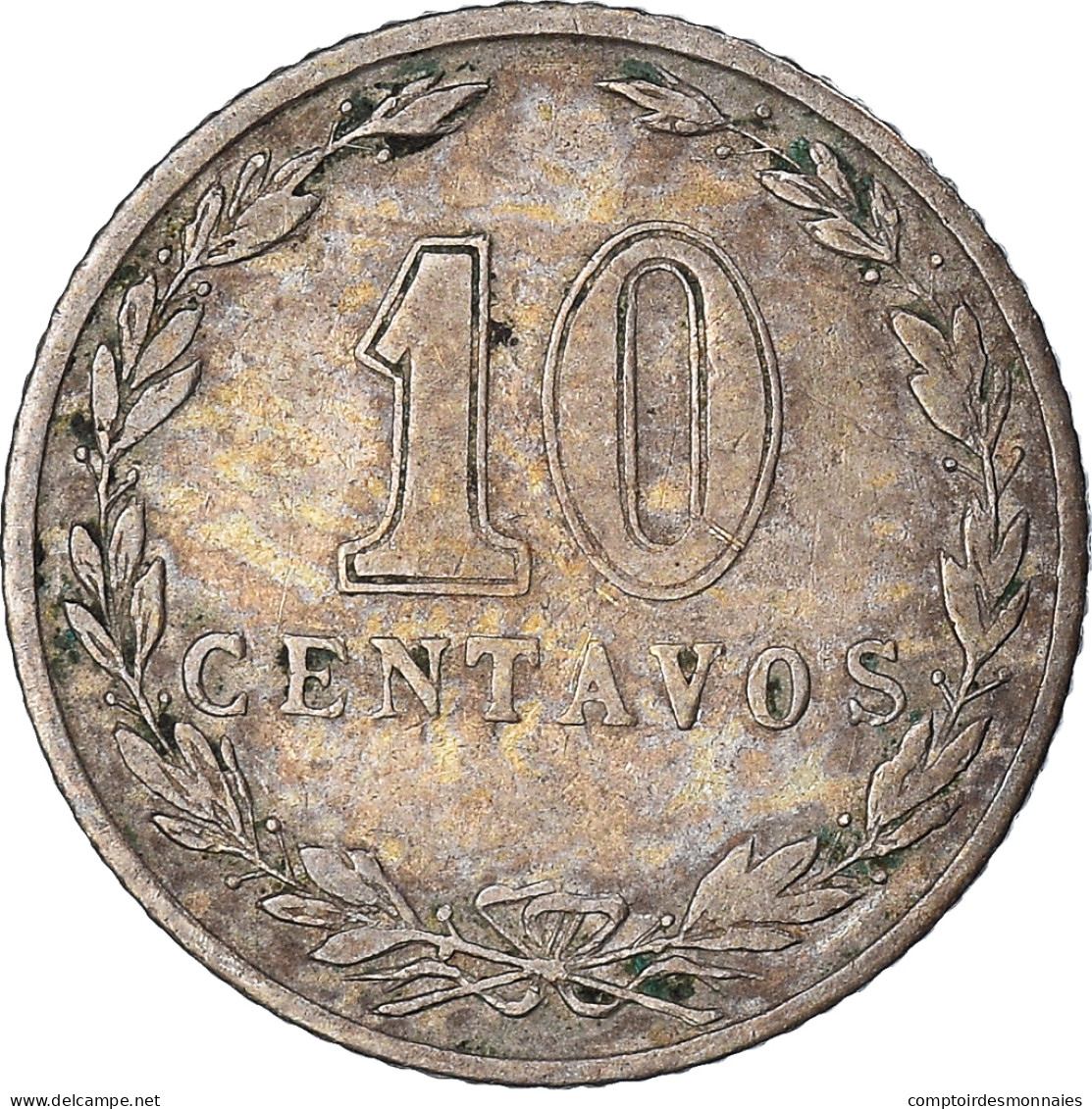 Monnaie, Argentine, 10 Centavos, 1909, TTB, Cupro-nickel, KM:35 - Argentina