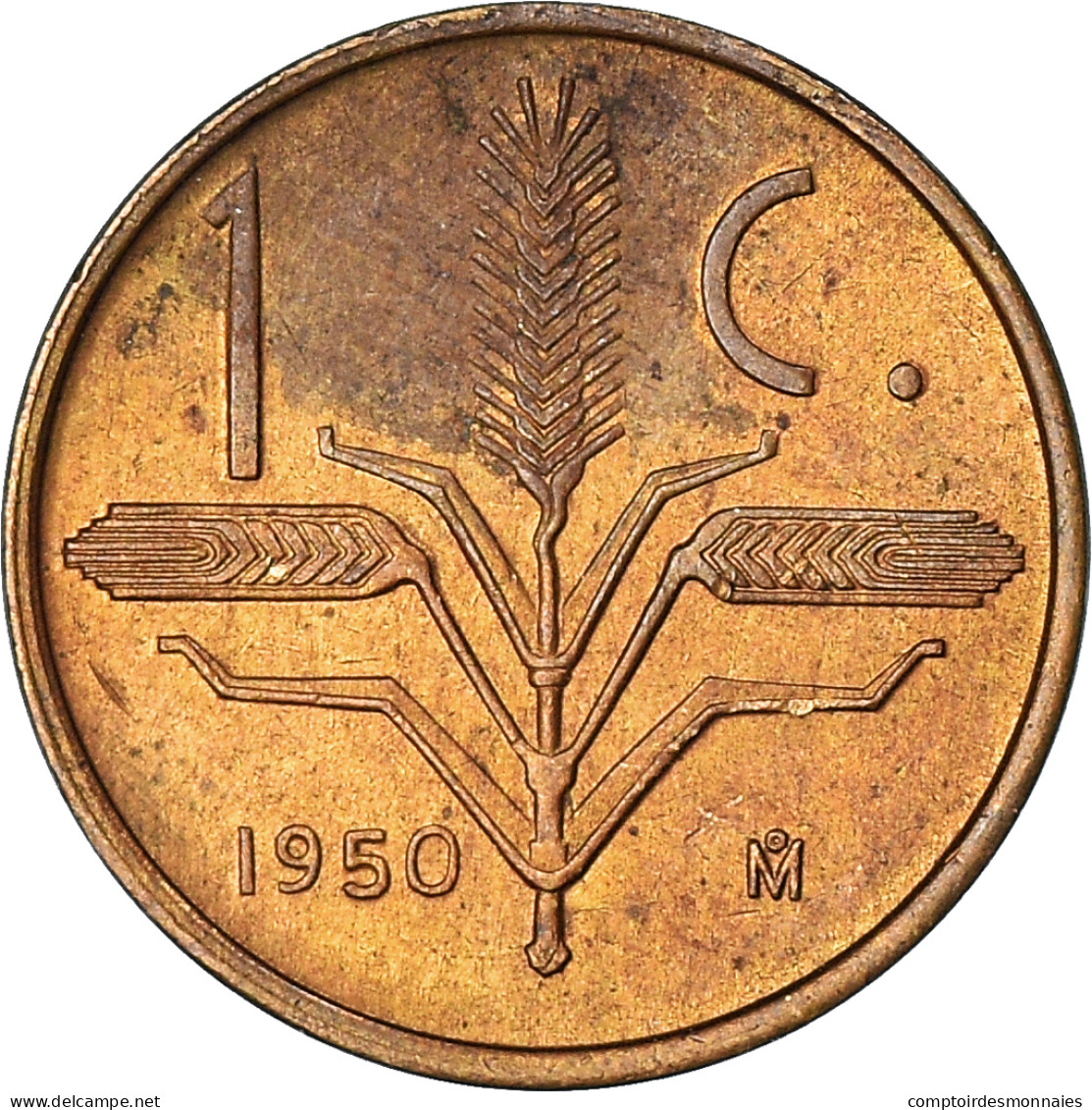 Monnaie, Mexique, Centavo, 1950, Mexico City, TB, Laiton, KM:417 - Mexiko