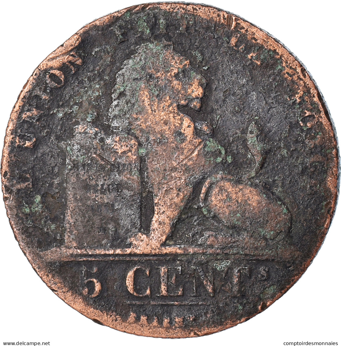 Monnaie, Belgique, 5 Centimes, 1833 - 5 Centimes