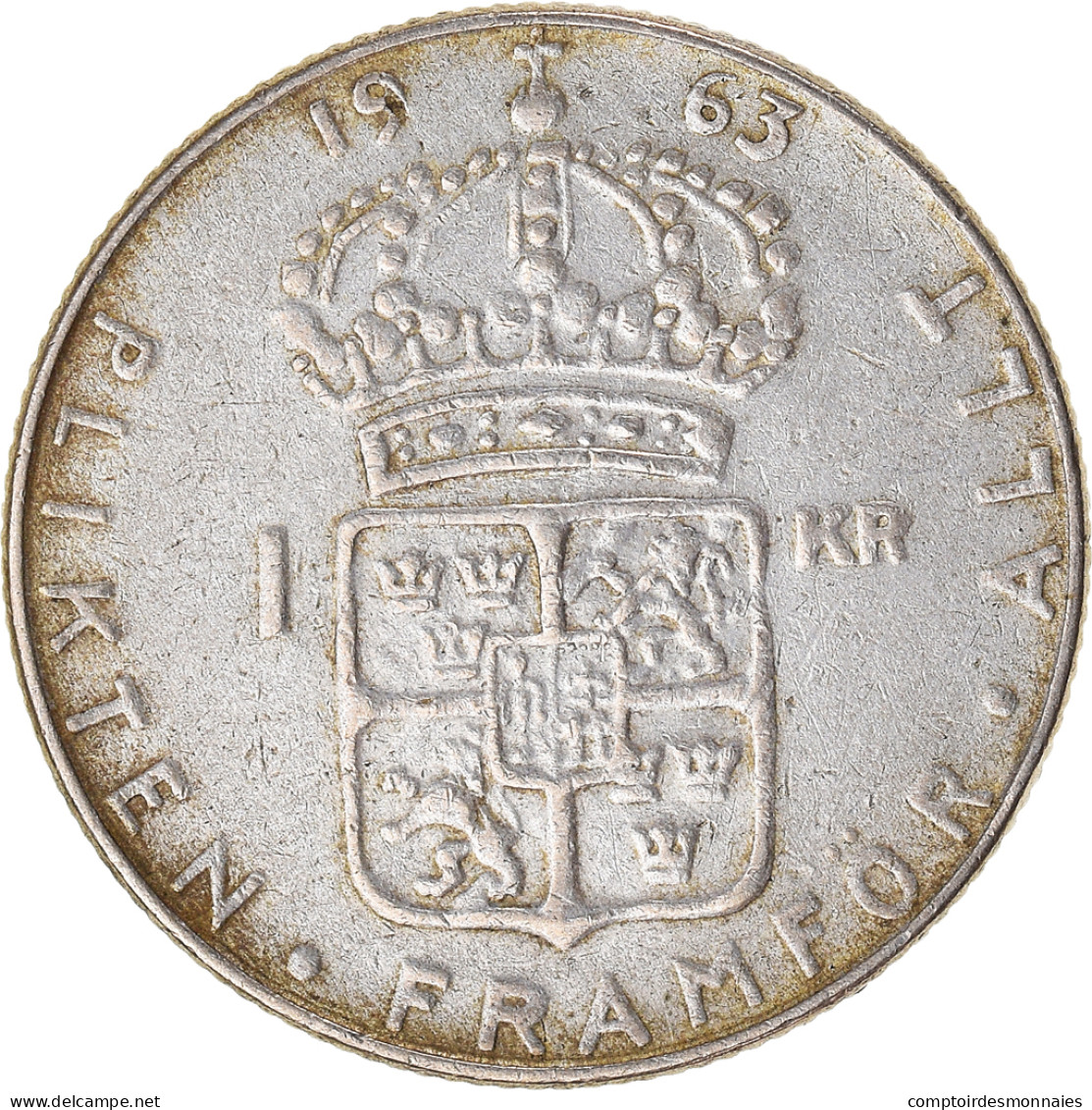 Monnaie, Suède, Krona, 1963 - Suède