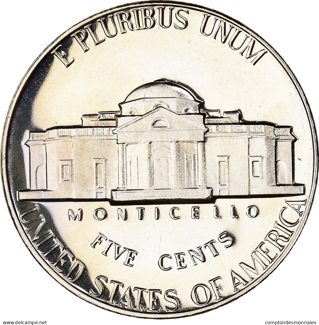 Monnaie, États-Unis, Jefferson Nickel, 5 Cents, 1976, U.S. Mint, San Francisco - 1938-…: Jefferson