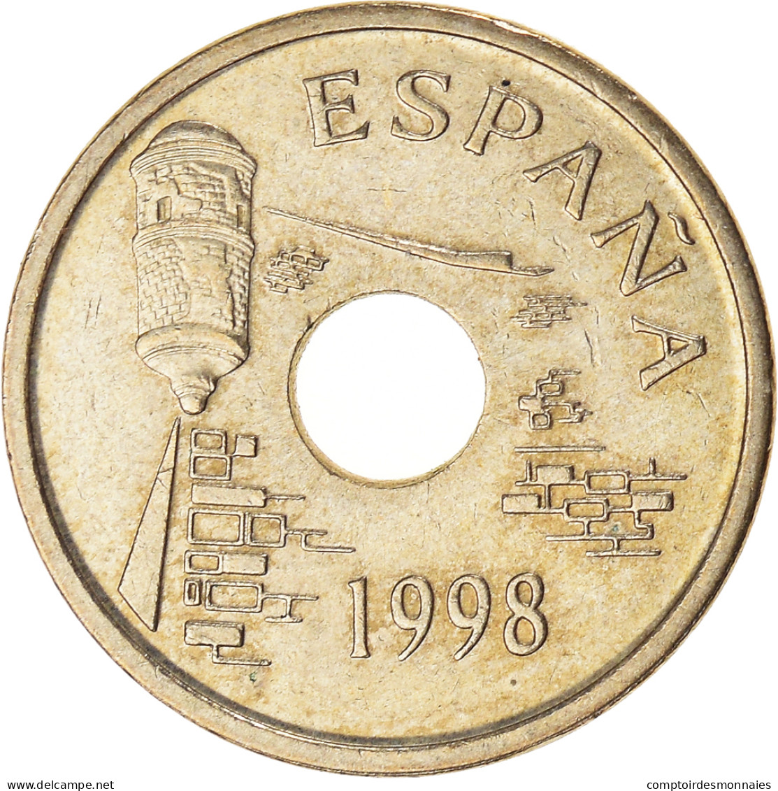 Monnaie, Espagne, 25 Pesetas, 1998 - 25 Pesetas