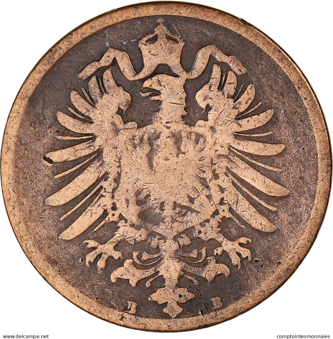 Monnaie, Empire Allemand, Wilhelm I, 2 Pfennig, 1875, Hannover, TB, Cuivre, KM:2 - 2 Pfennig