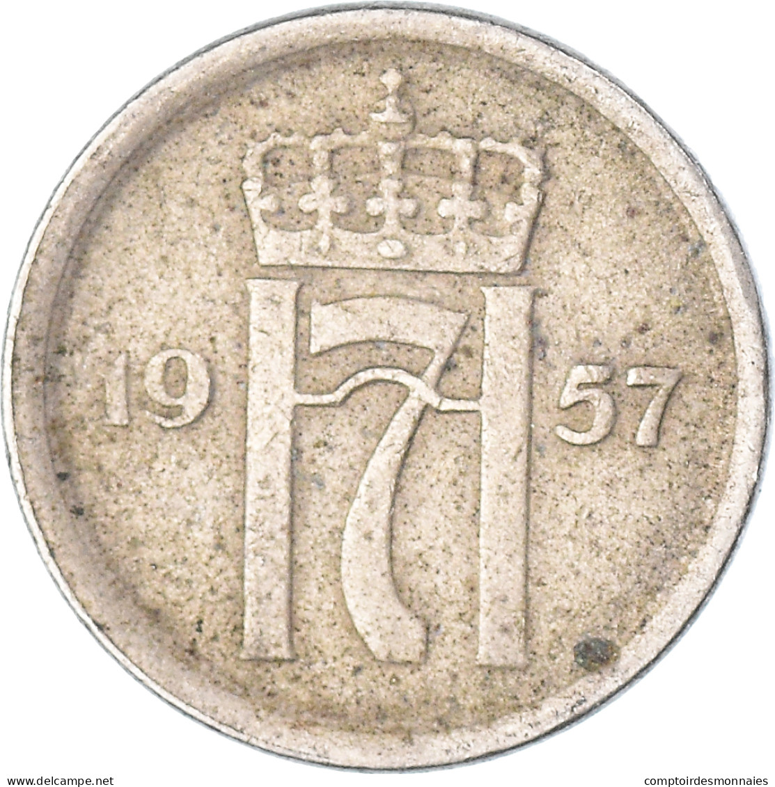 Monnaie, Norvège, 25 Öre, 1957 - Norway