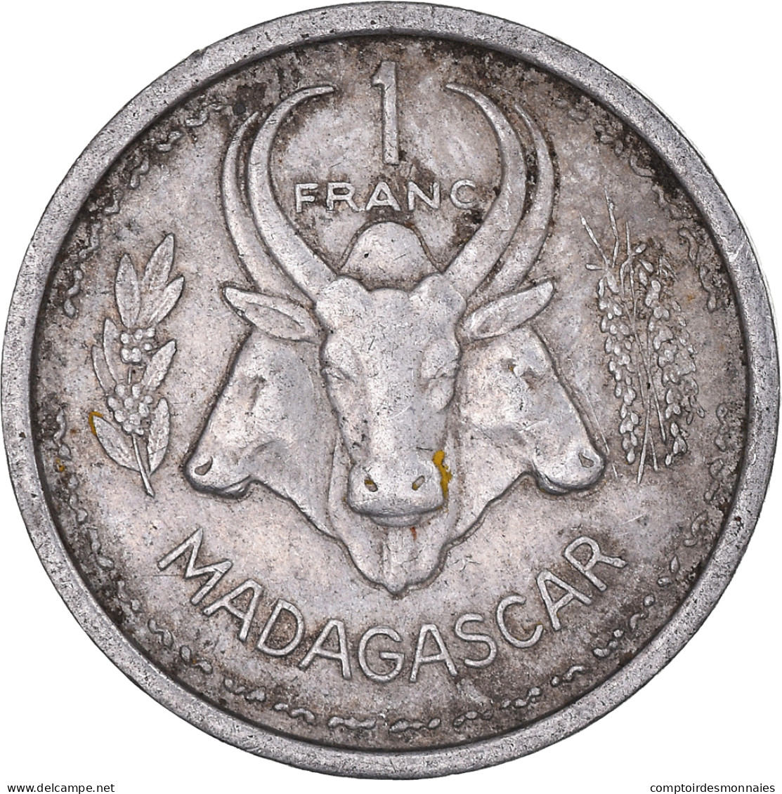 Monnaie, Madagascar, Franc, 1948 - Madagascar