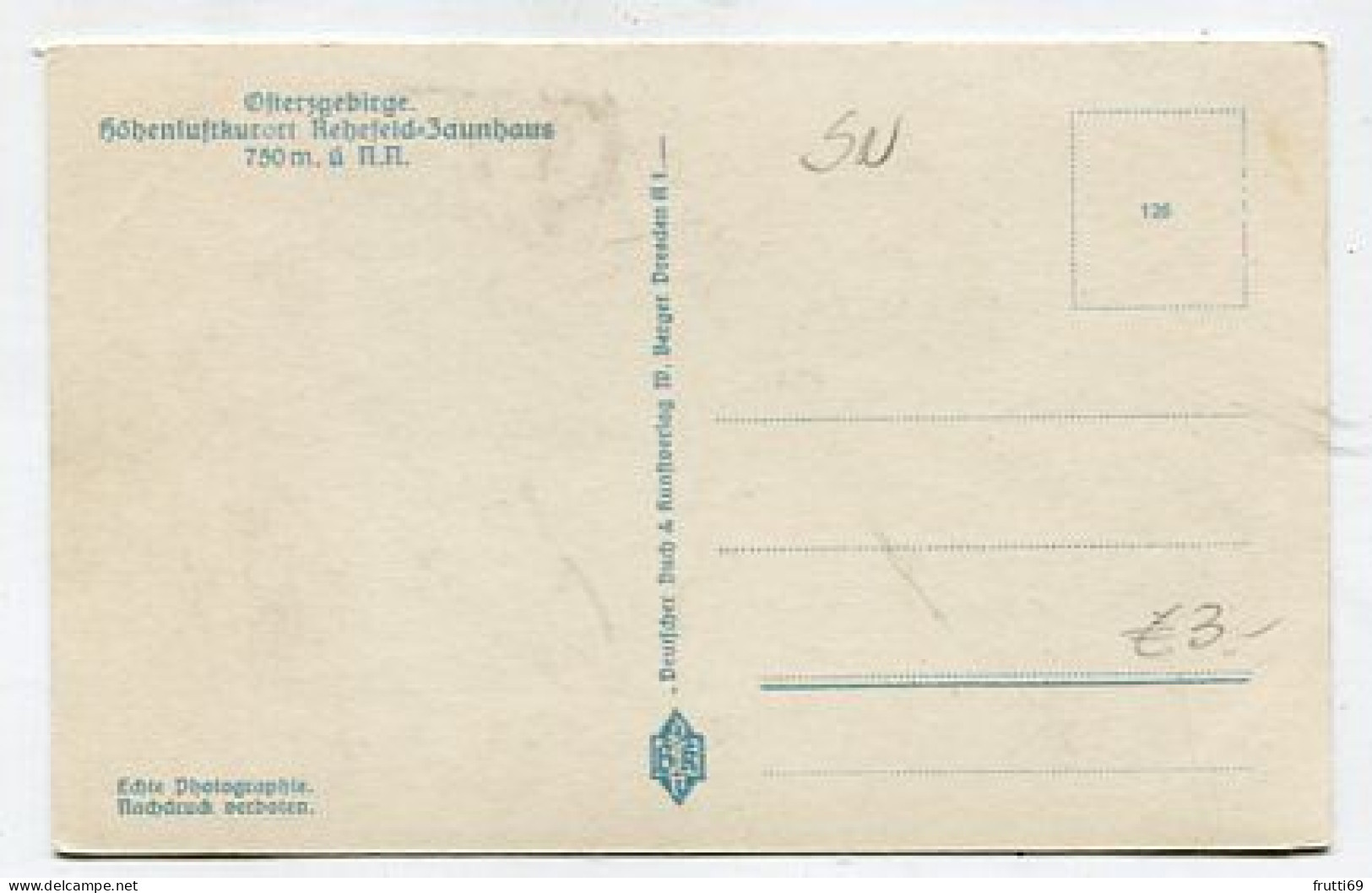 AK 207443 GERMANY - Osterzgebirge - Rehefeld-Zaunhaus - Rehefeld