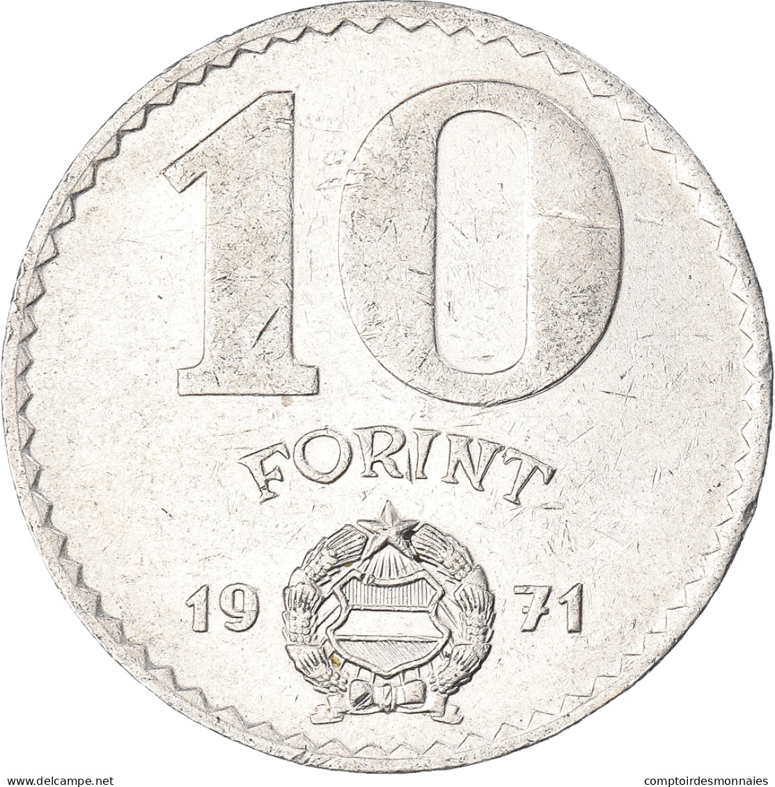 Monnaie, Hongrie, 10 Forint, 1971 - Hongrie