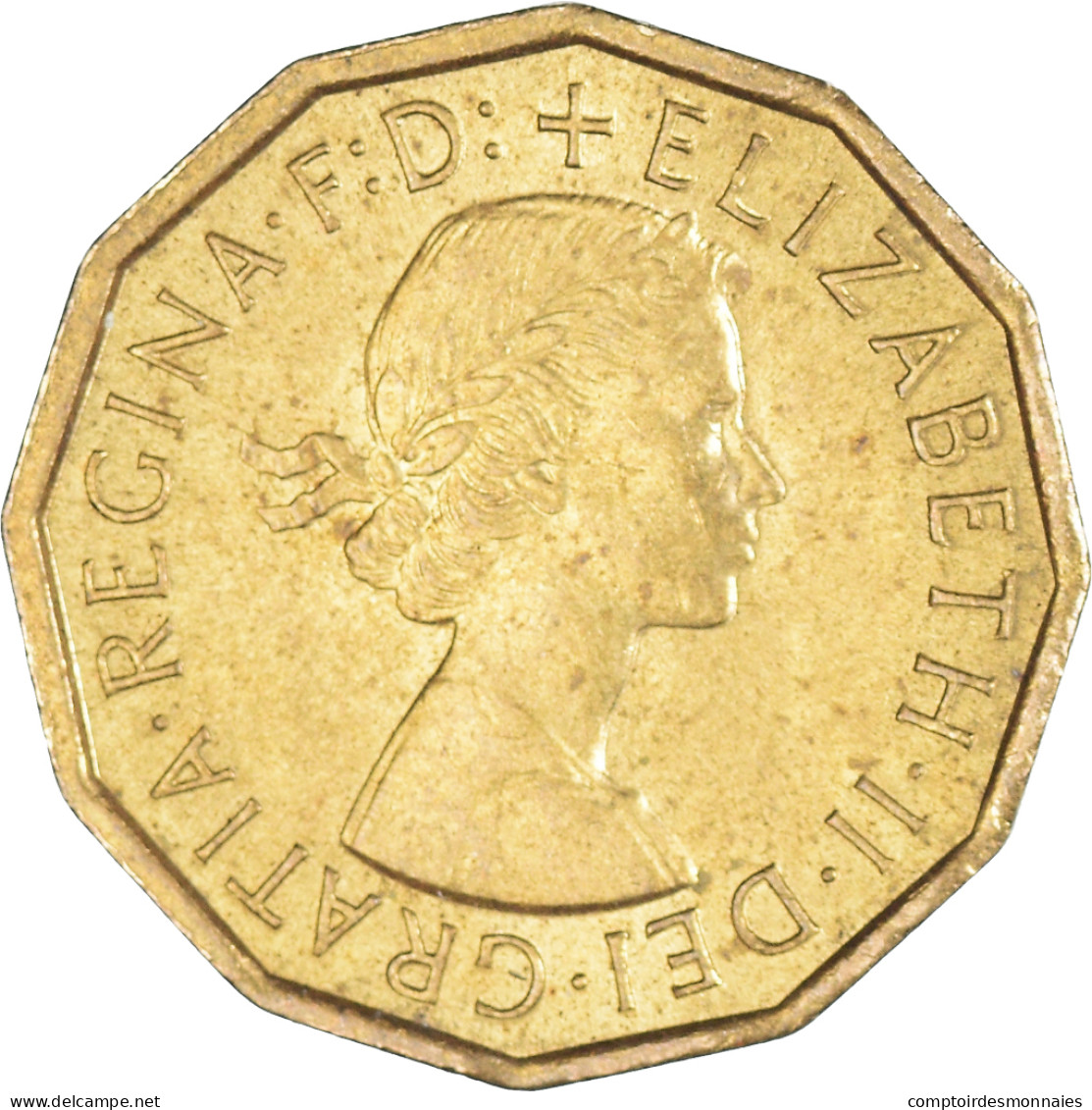 Monnaie, Grande-Bretagne, 3 Pence, 1967 - F. 3 Pence