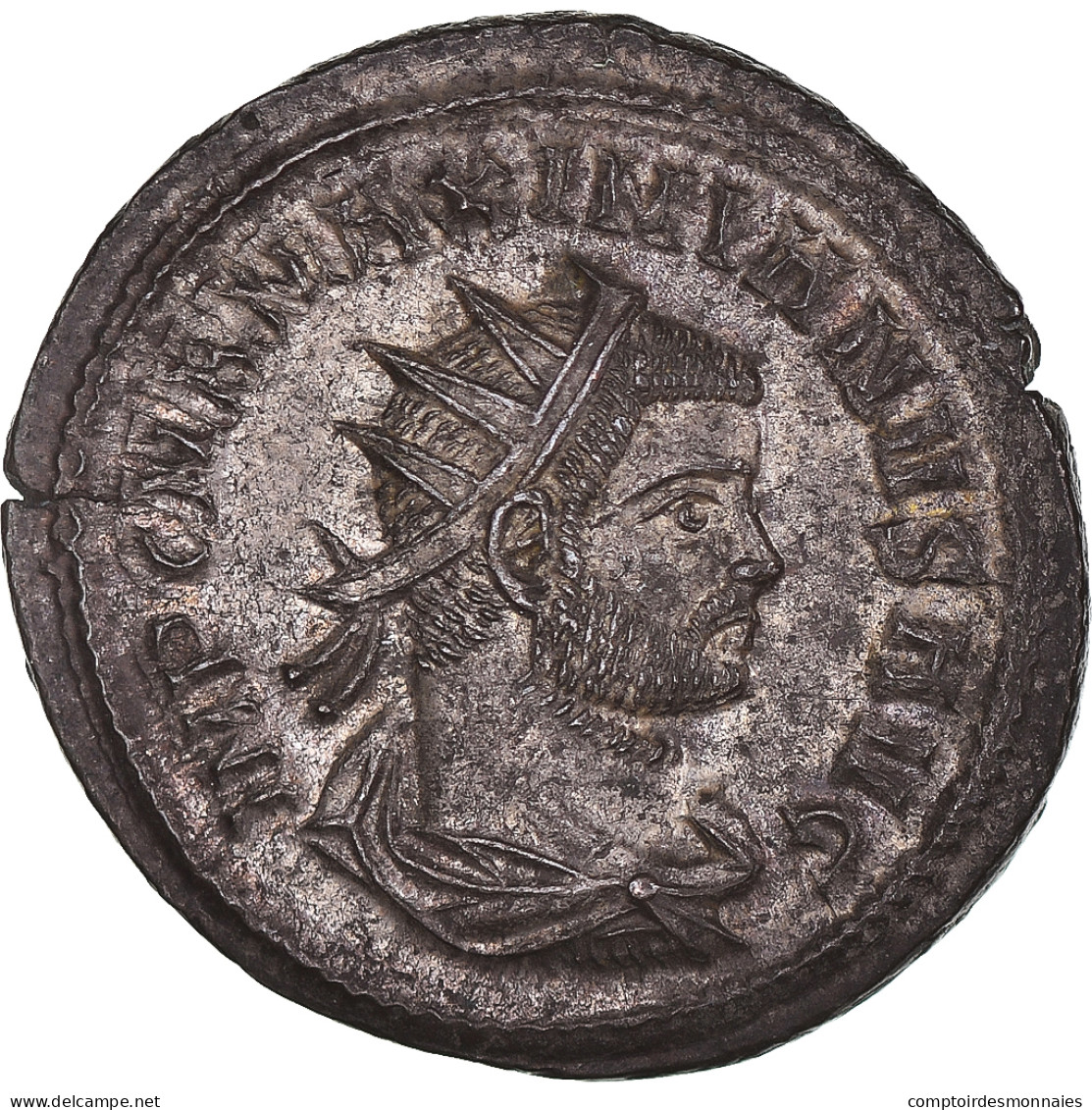 Monnaie, Maximien Hercule, Antoninien, 293, Antioche, SUP, Argent, RIC:621 Var. - La Tetrarchía Y Constantino I El Magno (284 / 307)