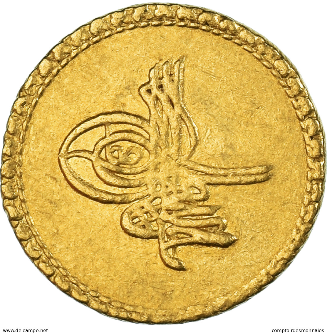 Monnaie, Empire Ottoman, Ahmed III, Findik, AH 1115/1703, Istanbul, TTB, Or - Turkey
