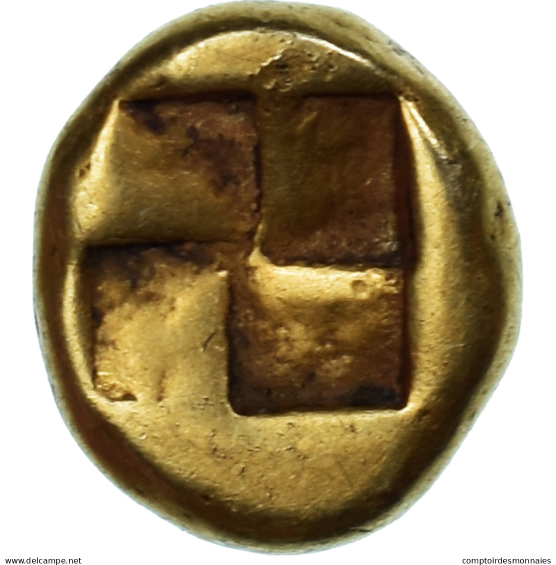 Monnaie, Mysie, 1/6 Statère, Ca. 450-330 BC, Cyzique, TTB, Electrum - Grecques