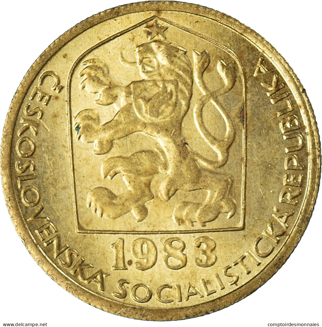 Monnaie, Tchécoslovaquie, 20 Haleru, 1983 - Tchécoslovaquie