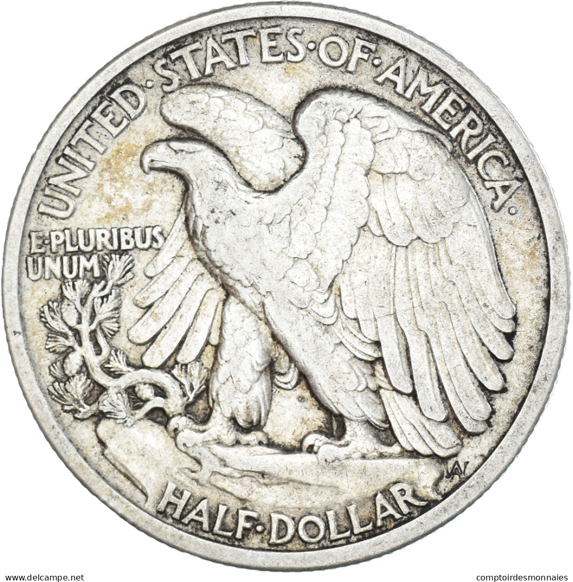 Monnaie, États-Unis, Walking Liberty Half Dollar, Half Dollar, 1917, U.S. Mint - 1916-1947: Liberty Walking
