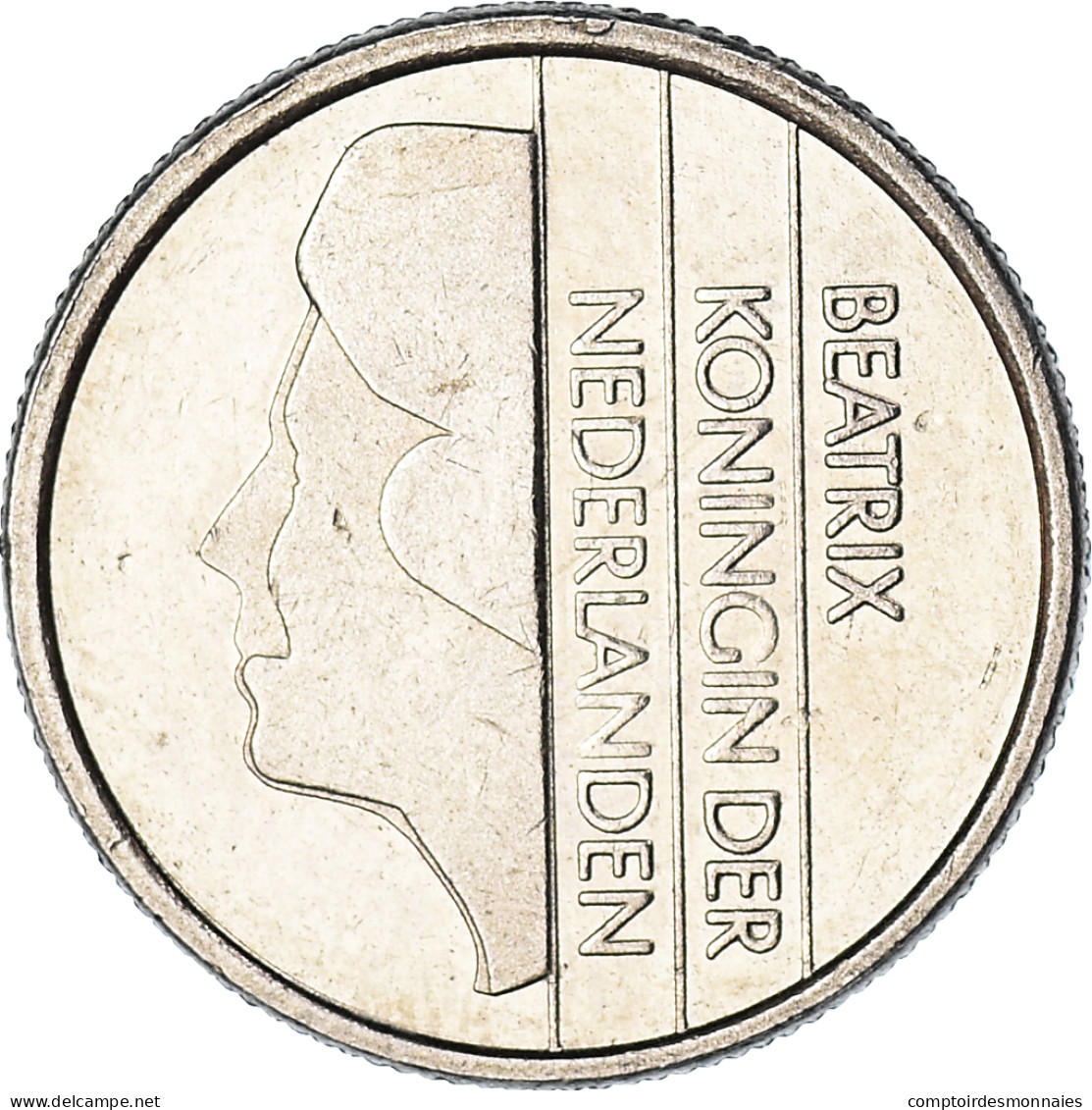 Monnaie, Pays-Bas, 25 Cents, 1990 - 1980-2001 : Beatrix