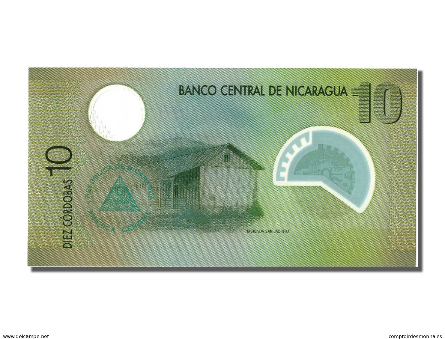 Billet, Nicaragua, 10 Cordobas, 2007, 2007-09-12, NEUF - Nicaragua