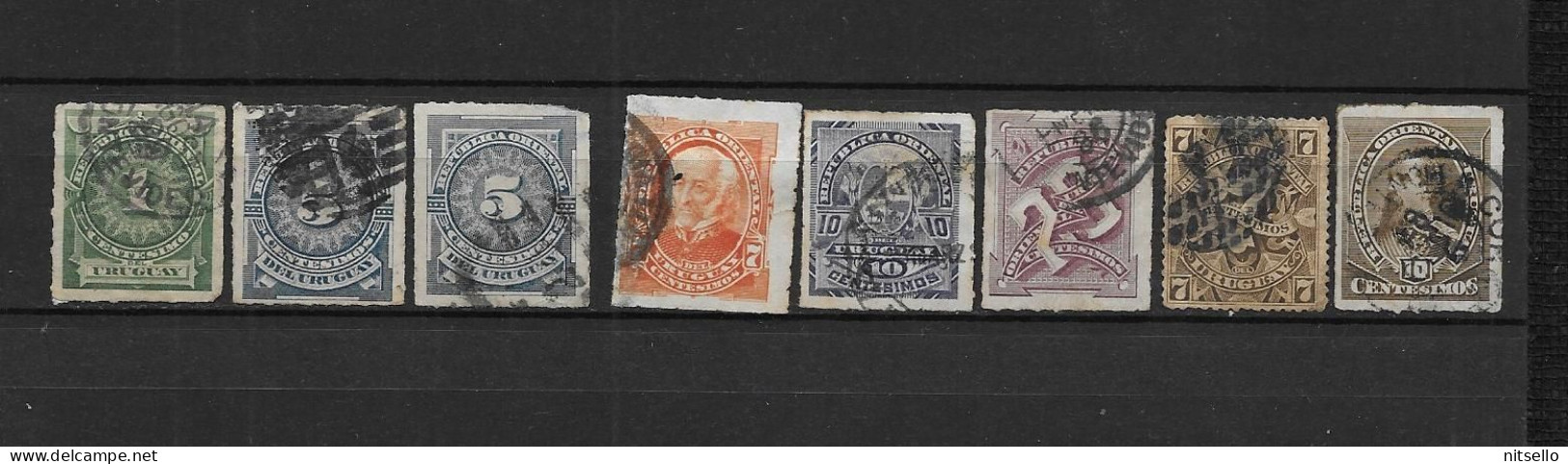 LOTE 1877   ///   URUGUAY  SELLOS DE 1888    ¡¡¡ LIQUIDATION - JE LIQUIDE - ANGEBOT !!! - Uruguay