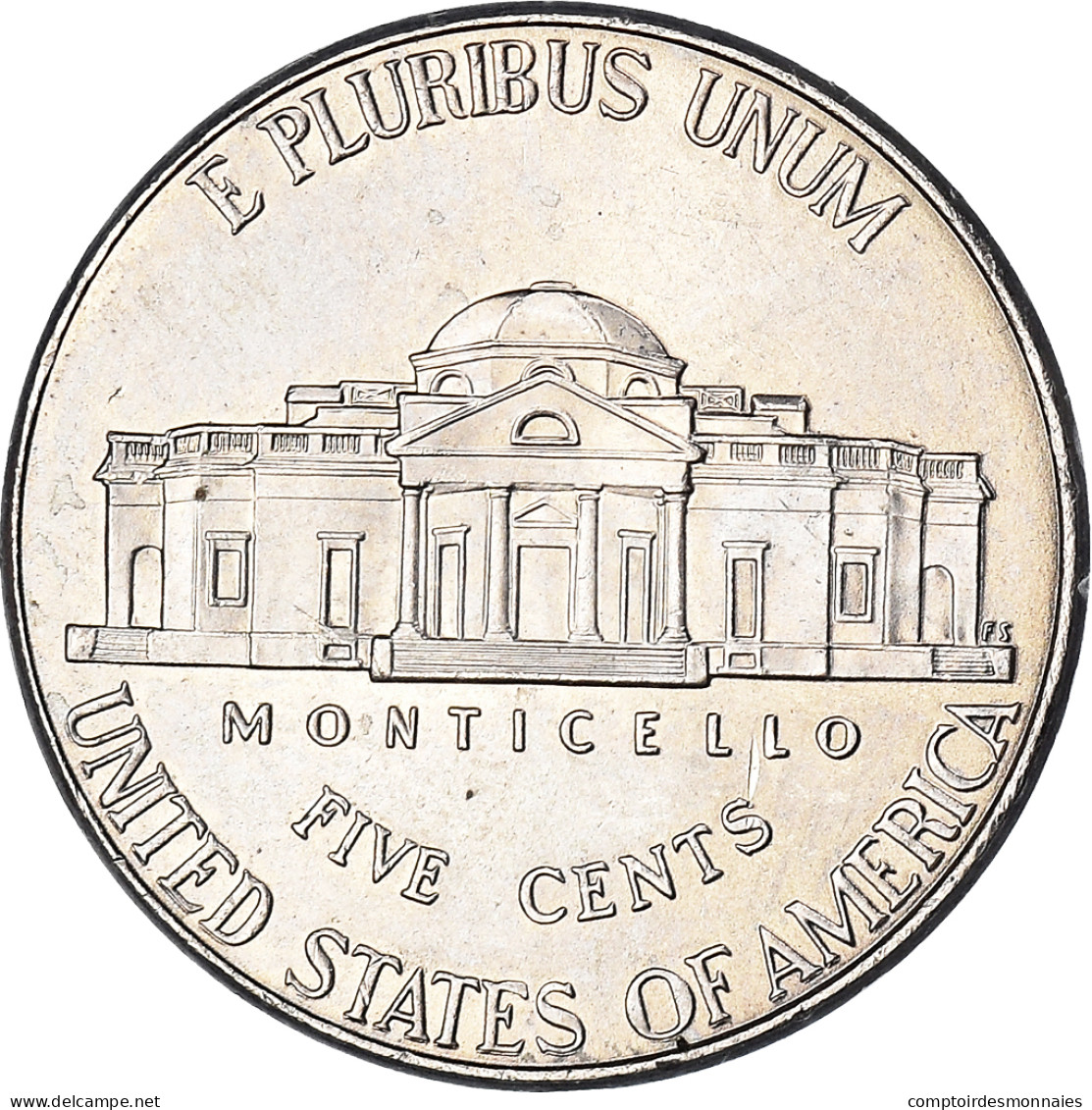 Monnaie, États-Unis, 5 Cents, 2013 - 1938-…: Jefferson