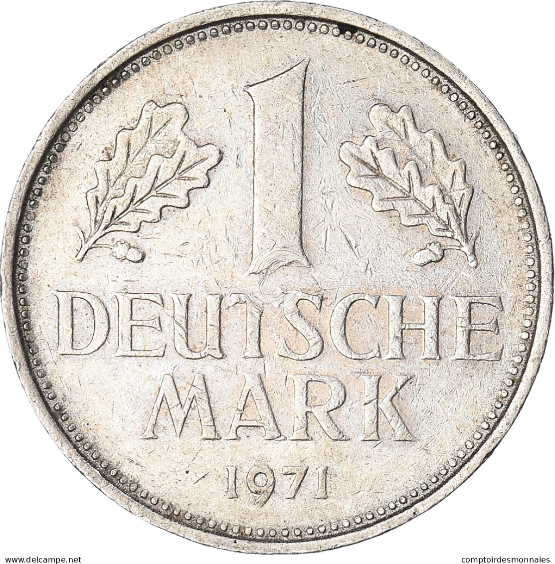 Monnaie, République Fédérale Allemande, Mark, 1971 - 1 Marco